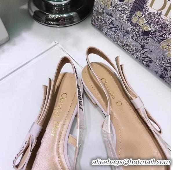 Best Quality Dior J'Adior Plumetis Ballerina Flat CD1821 White