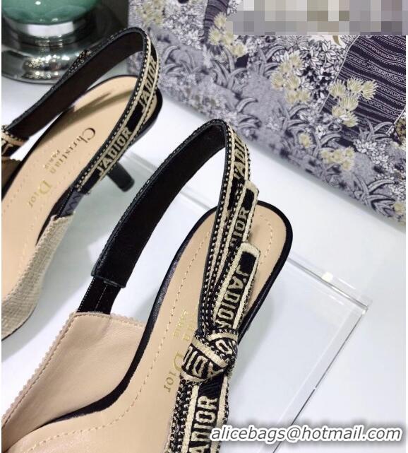 Good Product Dior J'Adior Technical Fabric Slingback Pump With 6.5cm Heel CD1825 Beige