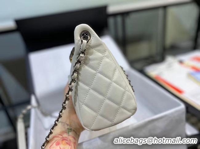 Reasonable Price Chanel Original Soft Leather Small Shoulder bag AS0592 white