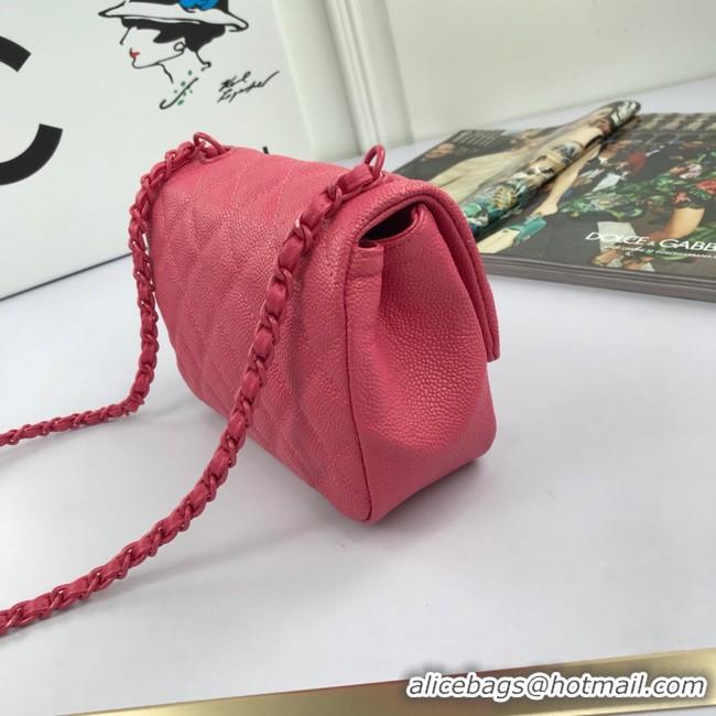 Sophisticated Chanel mini flap bag 8219 pink