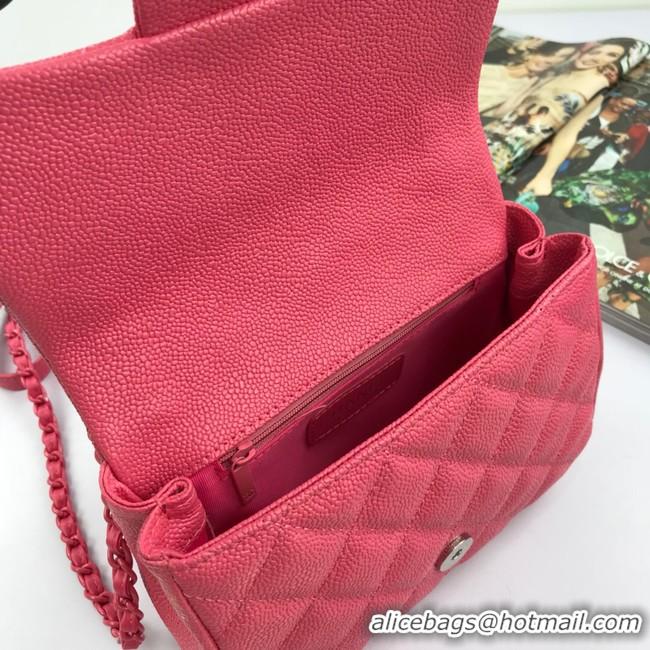 Sophisticated Chanel mini flap bag 8219 pink