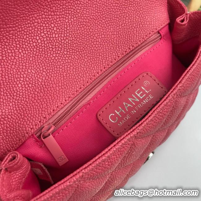 Sophisticated Chanel mini flap bag 8219 pink