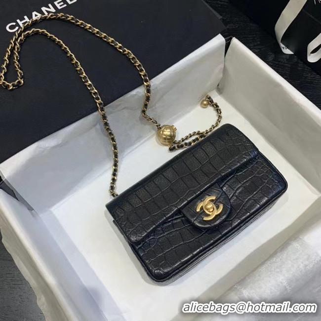 Trendy Design Chanel mini flap bag AS1786 black