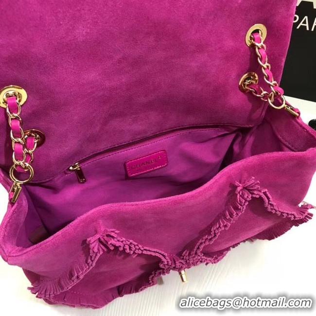 Super Quality Chanel Flap Bag Original Chamois AS1502 rose