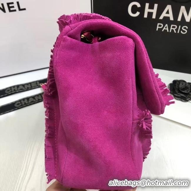 Super Quality Chanel Flap Bag Original Chamois AS1502 rose