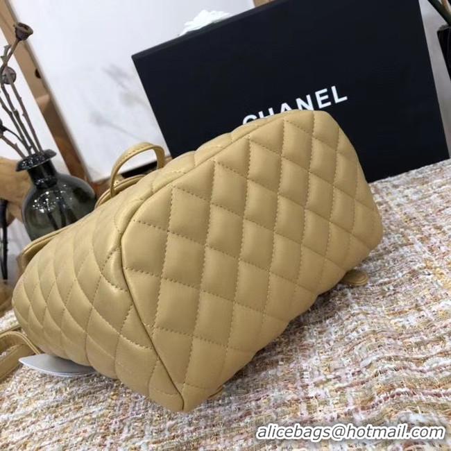 Perfect Chanel Backpack Sheepskin Original Leather 83431 gold