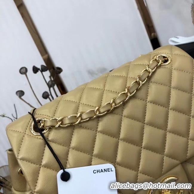 Perfect Chanel Backpack Sheepskin Original Leather 83431 gold