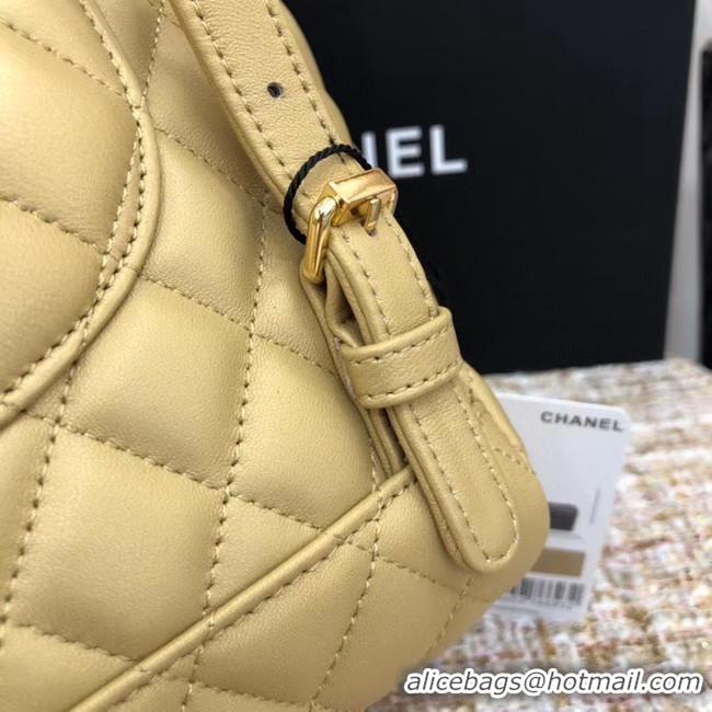 Perfect Chanel Backpack Sheepskin Original Leather 83431 gold