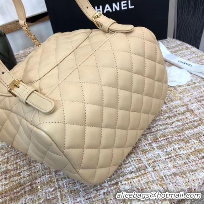 Low Price Chanel Backpack Sheepskin Original Leather 83431 Beige