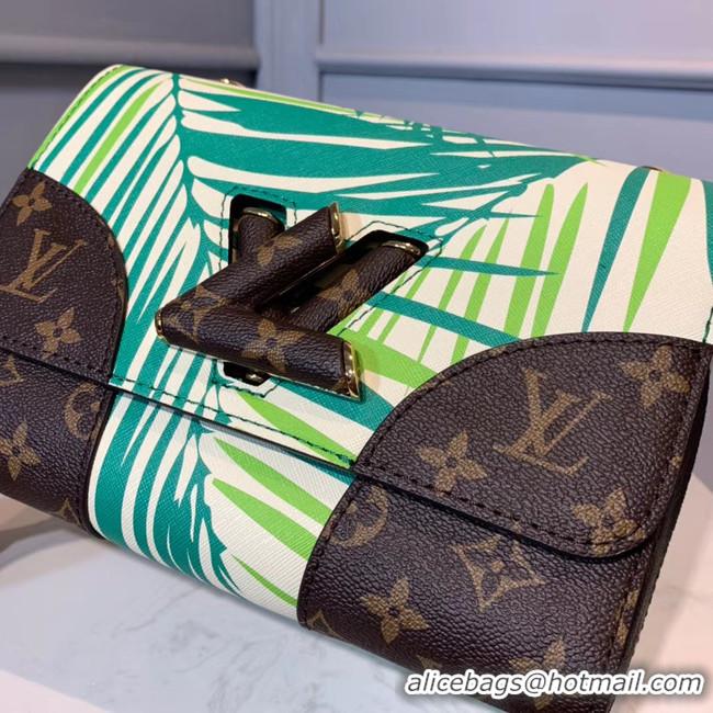 Hot Style Louis vuitton original leather TWIST MM M50282 green