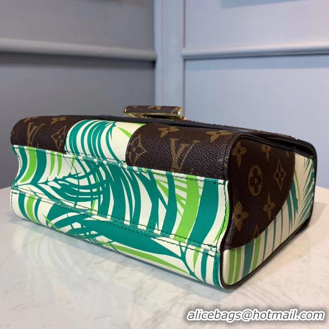 Hot Style Louis vuitton original leather TWIST MM M50282 green