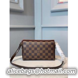 Stylish Louis vuitton original leather Damier Ebene Canvas M41966