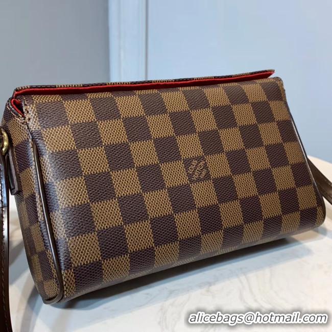 Stylish Louis vuitton original leather Damier Ebene Canvas M41966