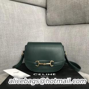 Duplicate Gucci GG Marmont shoulder bag 191363 blackish green