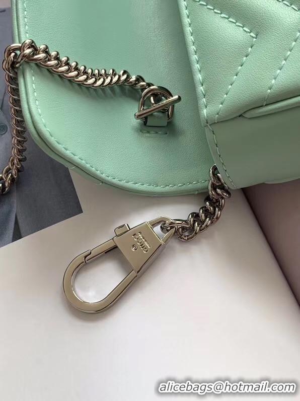 Good Product Gucci GG Marmont super mini bag 476433 Pastel green