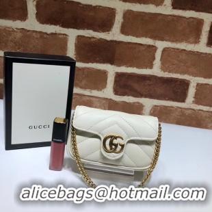 Hot Style Gucci GG Marmont super Clutch bag 575161 white