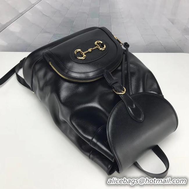 Luxury Classic Gucci 1955 Horsebit backpack 620849 black