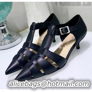 Popular Style Dior Sauvage Pump in Calfskin CD1439 Black 2020