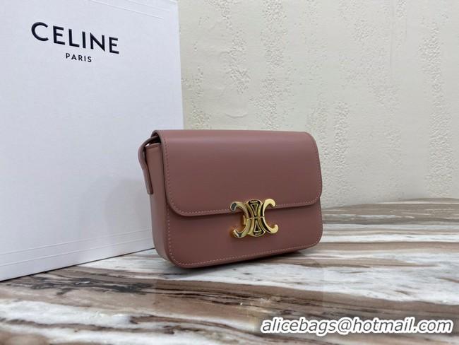 Luxury Hot Celine MINI FOLCO BAG CANVAS CL01503 pink