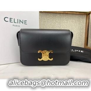 Stylish Celine MINI FOLCO BAG CANVAS CL01503 black