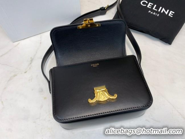 Stylish Celine MINI FOLCO BAG CANVAS CL01503 black