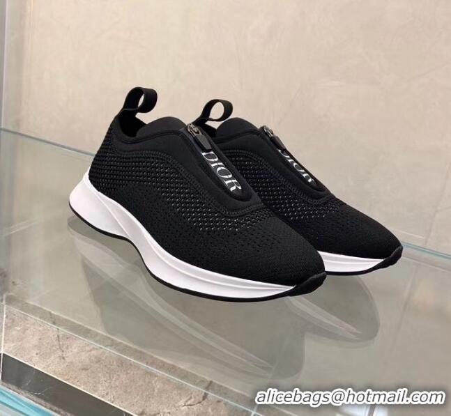 Promotional Dior B25 Low-Top Sneaker in Neoprene and Mesh CD2029 Black 2020(For Women and Men)