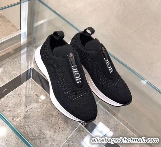 Promotional Dior B25 Low-Top Sneaker in Neoprene and Mesh CD2029 Black 2020(For Women and Men)