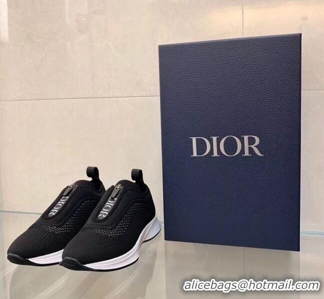 Promotional Dior B25 Low-Top Sneaker in Neoprene and Mesh CD2029 Black 2020(For Women and Men)