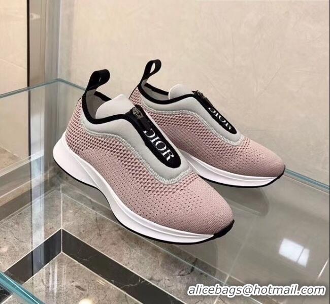 Top Quality Dior B25 Low-Top Sneaker in Neoprene and Mesh CD2029 Pink 2020(For Women and Men)