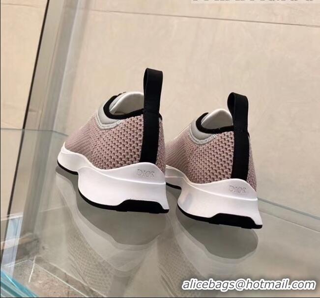 Top Quality Dior B25 Low-Top Sneaker in Neoprene and Mesh CD2029 Pink 2020(For Women and Men)