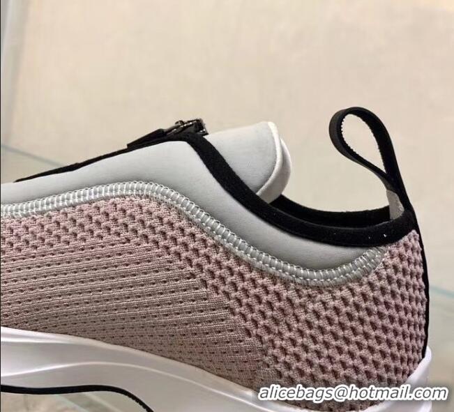 Top Quality Dior B25 Low-Top Sneaker in Neoprene and Mesh CD2029 Pink 2020(For Women and Men)