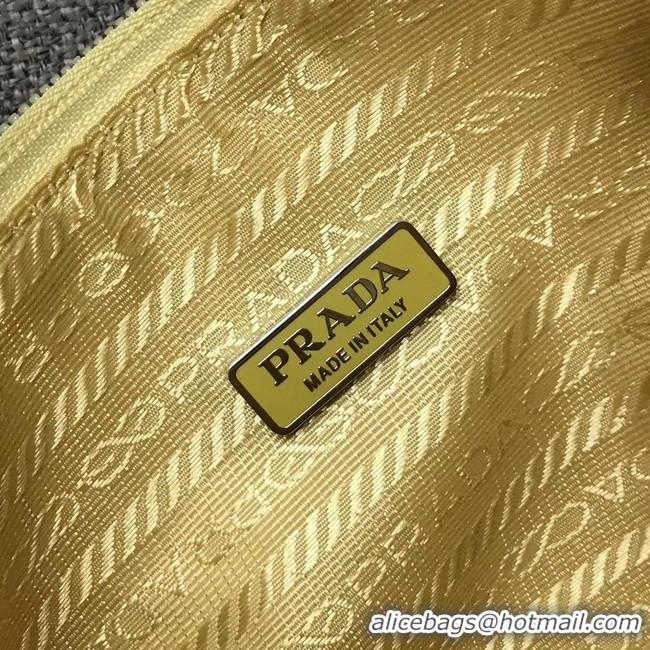 Luxury Prada Re-Edition 2000 nylon mini-bag 91515 yellow