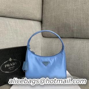 Practical Prada Re-Edition 2000 nylon mini-bag 91515 blue