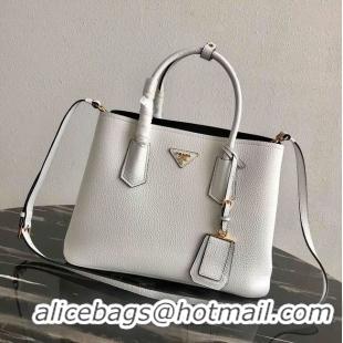 Sophisticated Prada Deer skin bag 1BG008 1BG008 white