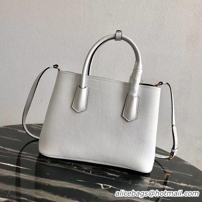 Sophisticated Prada Deer skin bag 1BG008 1BG008 white