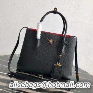 Classic Specials Prada Deer skin bag 1BG008 black&red