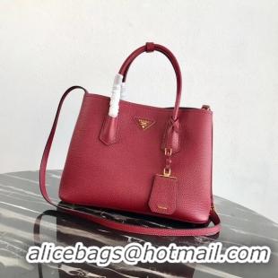 Stylish Prada Deer skin bag 1BG008 red