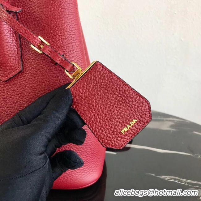 Stylish Prada Deer skin bag 1BG008 red