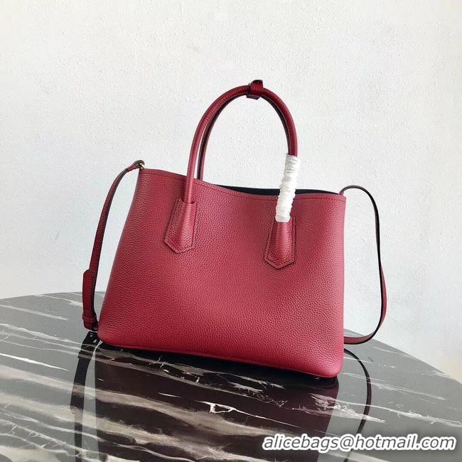 Stylish Prada Deer skin bag 1BG008 red