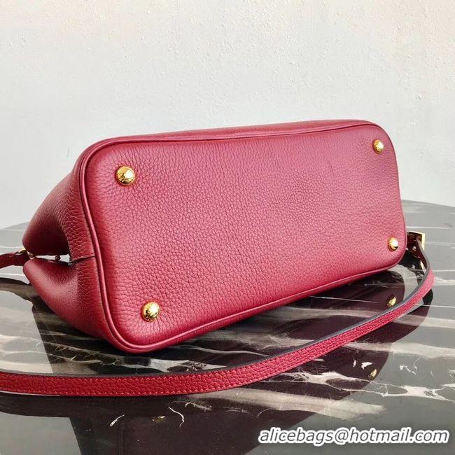 Stylish Prada Deer skin bag 1BG008 red