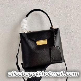 Perfect Prada Calf skin tote 1BN012 black