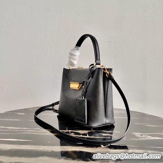 Perfect Prada Calf skin tote 1BN012 black