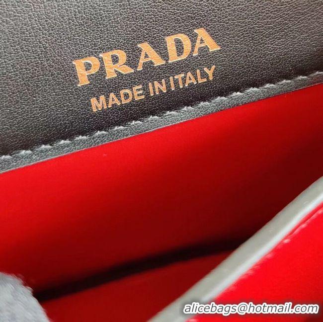 Perfect Prada Calf skin tote 1BN012 black