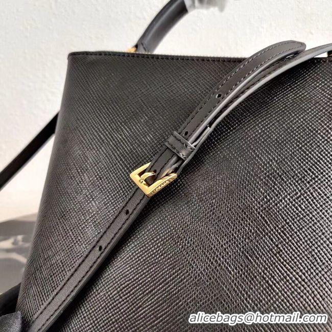 Perfect Prada Calf skin tote 1BN012 black