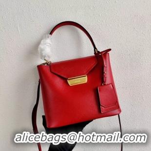 Stylish Prada Calf skin tote 1BN012 red