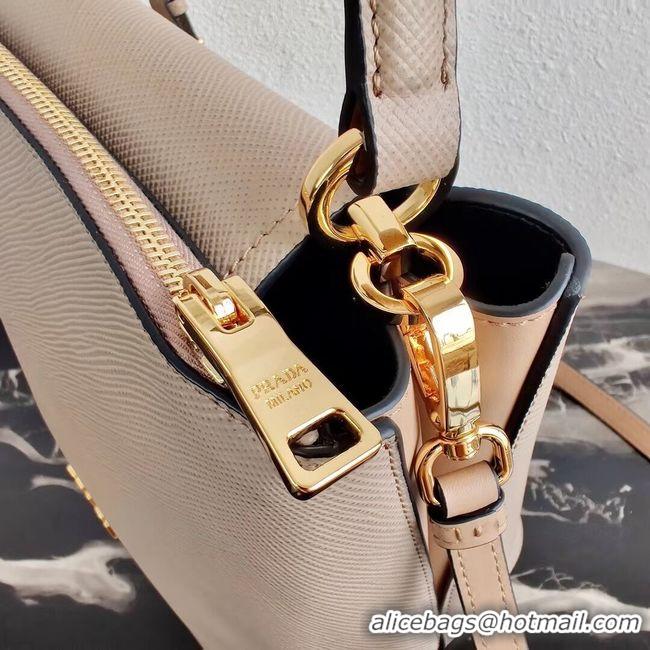 Good Taste Prada Calf skin tote 1BN012 apricot