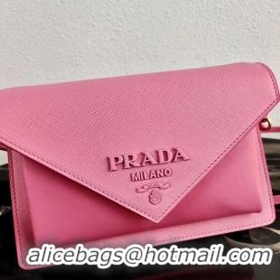 Best Price Prada Saffiano leather mini-bag 1BP020 pink