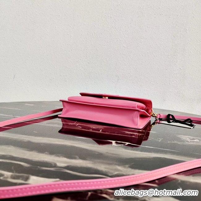 Best Price Prada Saffiano leather mini-bag 1BP020 pink