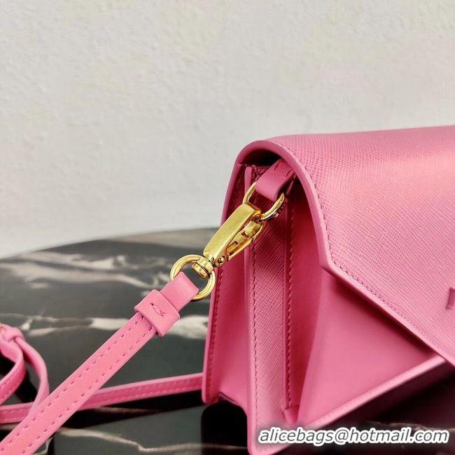 Best Price Prada Saffiano leather mini-bag 1BP020 pink