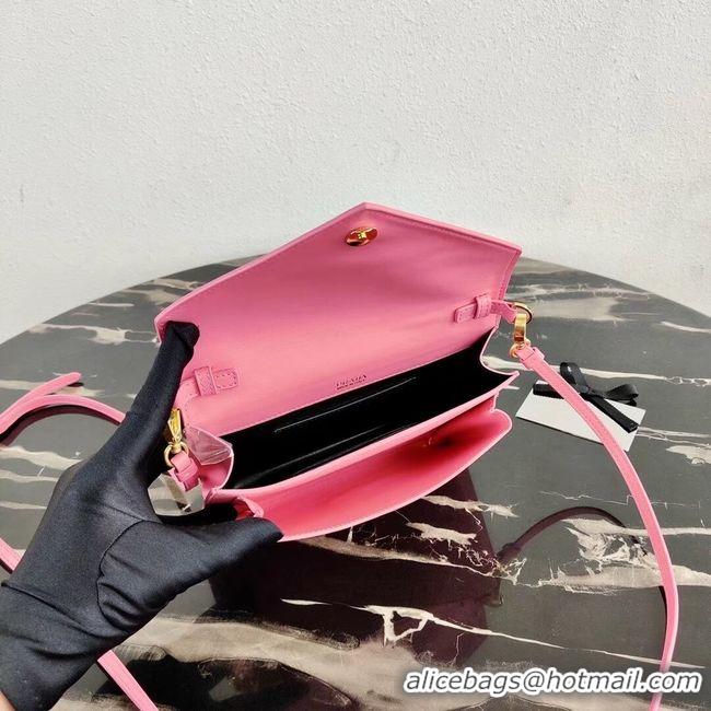 Best Price Prada Saffiano leather mini-bag 1BP020 pink